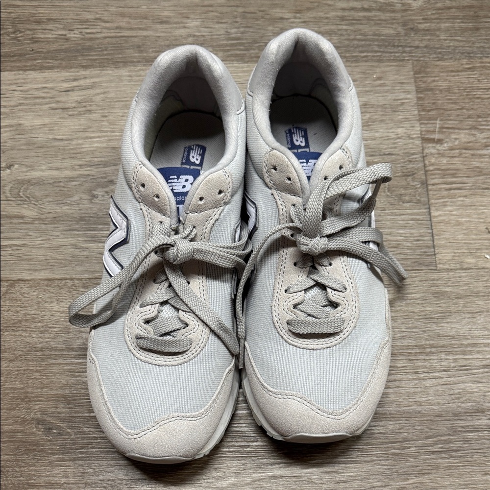 New Balance Light Gray Athletic Shoes